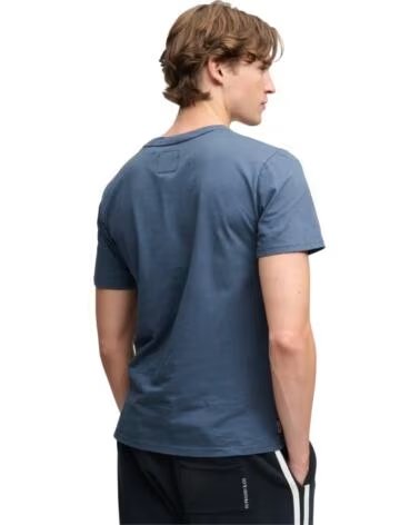 SUPERDRY T-SHIRT MANCHES COURTES HOMME BLEU SDU UNIVERSITY AZUL