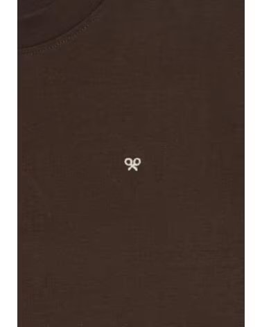 SILBON T-SHIRT MANCHES COURTES HOMME MARRON