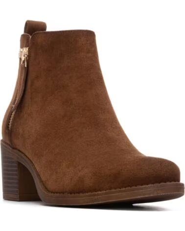 XTI BotIn de mujer BASIC 130713 Camel MARRóN