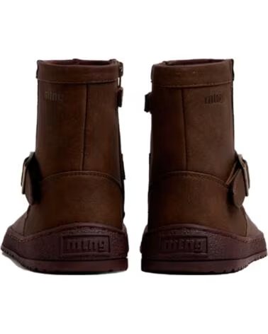 BOTINS BAREFOOT MENINO MUSTANG 49071 MOKA MARRóN