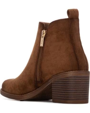 XTI BotIn de mujer BASIC 130713 Camel MARRóN