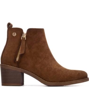 XTI BotIn de mujer BASIC 130713 Camel MARRóN