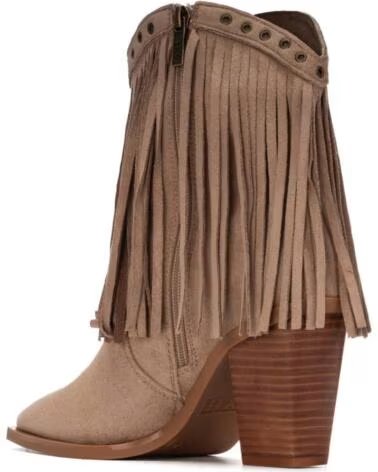 XTI BotIn de mujer 145499 Beige MARRóN
