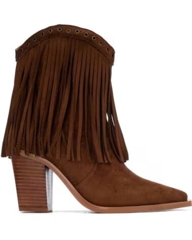 XTI BotIn de mujer 145499 Camel MARRóN