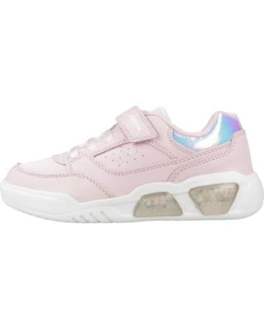 GEOX ZAPATILLAS NIÑA J ILLUMINUS GIRL C8W1Z ROSA
