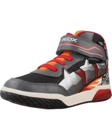 GEOX ZAPATILLAS NIÑO J469CC 011BC GRIS C0904