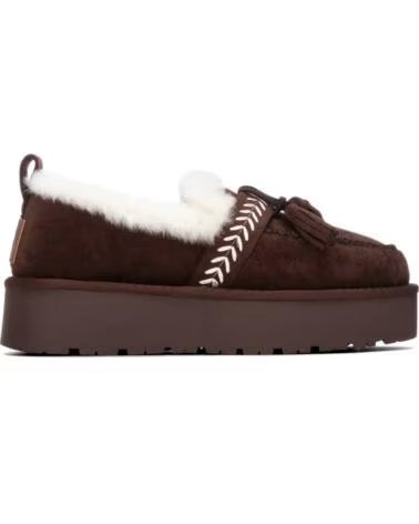XTI Zapato de mujer 146064 Camel MARRóN