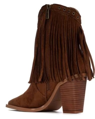 XTI BotIn de mujer 145499 Camel MARRóN