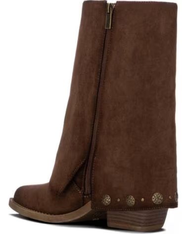 XTI Bota de mujer 146094 Taupe MARRóN