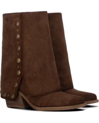 XTI Bota de mujer 146094 Taupe MARRóN