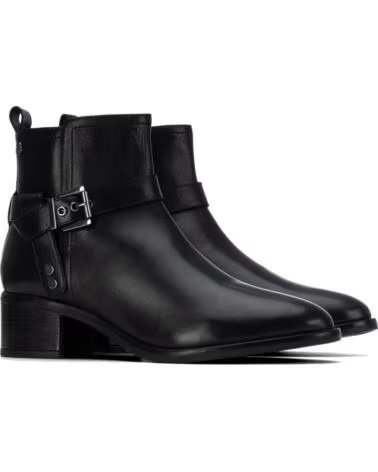 STIVALETTI IN PELLE CARMELA 164163 NERO NEGRO