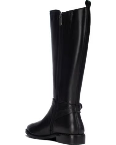 CARMELA 164124 BOTTES EN CUIR NOIR NEGRO