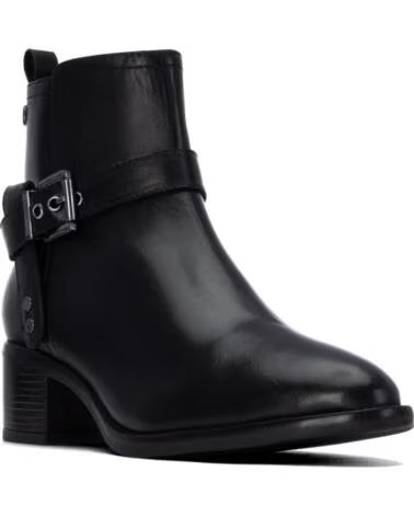 STIVALETTI IN PELLE CARMELA 164163 NERO NEGRO