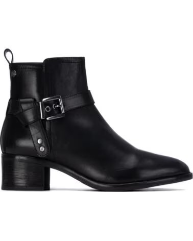 STIVALETTI IN PELLE CARMELA 164163 NERO NEGRO
