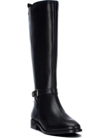 CARMELA 164124 BOTTES EN CUIR NOIR NEGRO