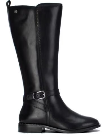 CARMELA 164124 BOTTES EN CUIR NOIR NEGRO