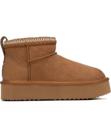 BOTTINES À PLATEFORME CARMELA 164192 CAMEL