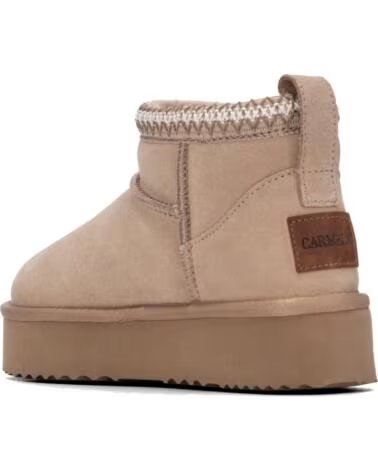 CARMELA 164192 PLATEAU STIEFELETTEN BEIGE