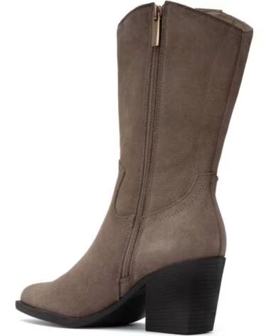 CARMELA 164255 STIVALI STILE CAMPEROS IN PELLE TAUPE