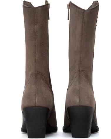 CARMELA 164255 STIVALI STILE CAMPEROS IN PELLE TAUPE