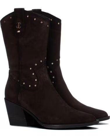 CARMELA 164255 BRAUNE STIEFEL IM WESTERN-STIL FÜR DAMEN MARRON