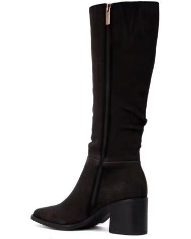 CARMELA 164258 STIVALI ALTI DA DONNA IN PELLE MARRONE MARRON