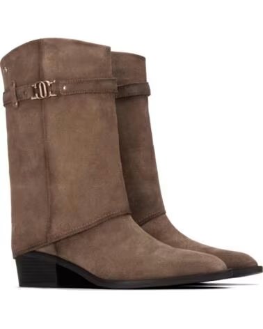 BOTTES HAUTES CARMELA 164328 TAUPE