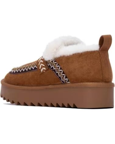 REFRESH Zapato de mujer 176020 Camel MARRóN