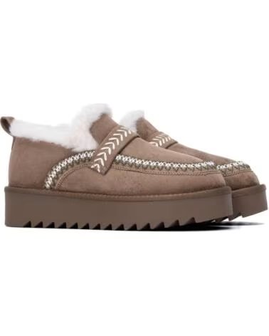 REFRESH Zapato de mujer 176020 Taupe MARRóN