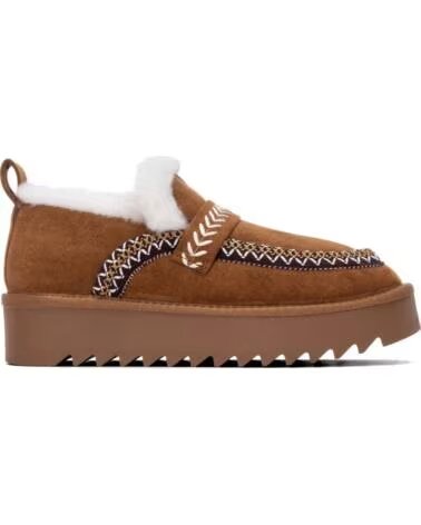 REFRESH Zapato de mujer 176020 Camel MARRóN
