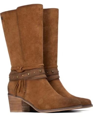 REFRESH Bota de mujer 176158 Camel MARRóN
