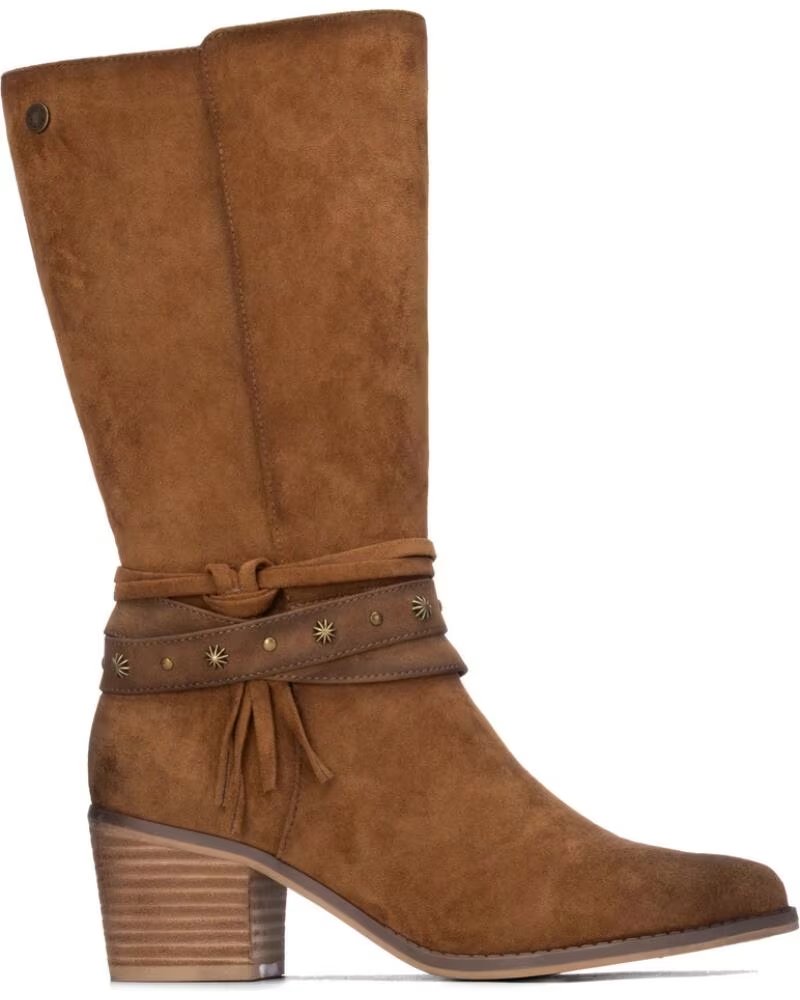 REFRESH Bota de mujer 176158 Camel MARRóN