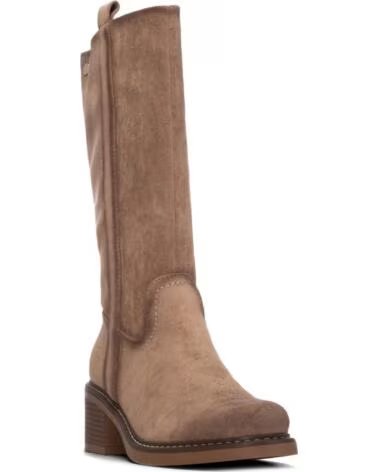 REFRESH Bota de mujer 176170 Taupe MARRóN