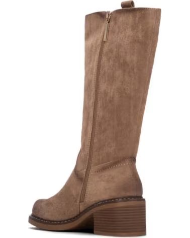 REFRESH Bota de mujer 176170 Taupe MARRóN