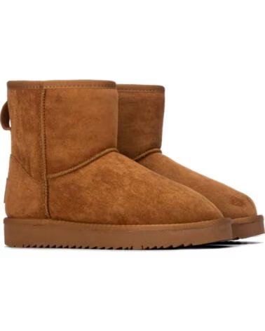 REFRESH BotIn de mujer 176260 Camel MARRóN