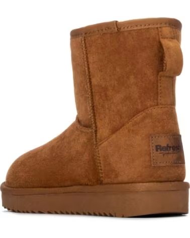 REFRESH BotIn de mujer 176260 Camel MARRóN