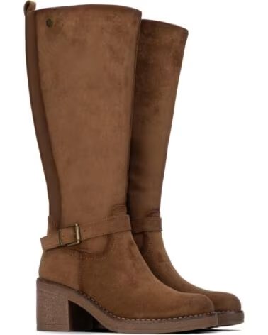 REFRESH Bota de mujer 176250 Camel MARRóN