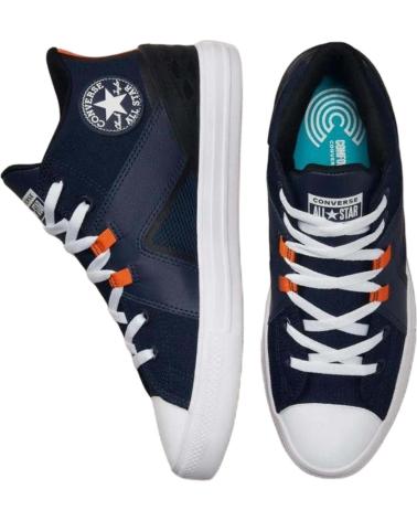 Stivaletti-De-Hombre-CONVERSE-UNISEX-CHUCK-TAYLOR-ALL-STAR-FLUX-ULTRA-MID-OBSIDIAN-MARINO