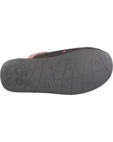 SEVILLAS SNOOPY HAUSSCHUH FÜR DAMEN SV37-2 - GRAU GRIS