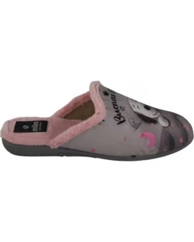 SEVILLAS SNOOPY HAUSSCHUH FÜR DAMEN SV37-2 - GRAU GRIS