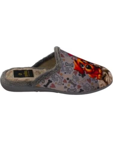 SEVILLAS PANTUFLA PERRITOS SV37-3 GRIS