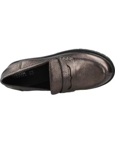 MOCASSINI DONNA GEOX D16QDB 000CR ARGENTO C1357