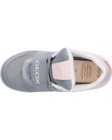 Sapatilhas de Menina GEOX J928DA 014BU J XLED C1F8W GREY