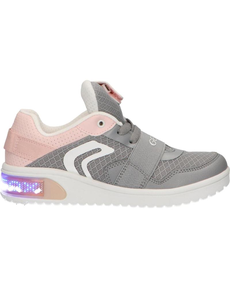 Sapatilhas de Menina GEOX J928DA 014BU J XLED C1F8W GREY