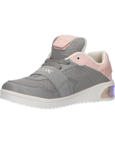 Sapatilhas de Menina GEOX J928DA 014BU J XLED C1F8W GREY