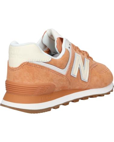 Sapatilhas de Mulher NEW BALANCE WL574NB SEPIA