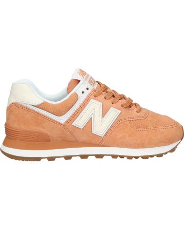 Sapatilhas de Mulher NEW BALANCE WL574NB SEPIA