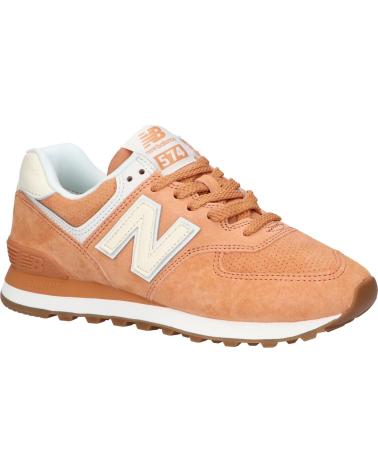Sapatilhas de Mulher NEW BALANCE WL574NB SEPIA