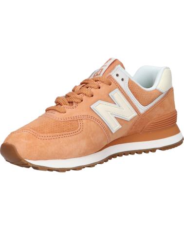 Sapatilhas de Mulher NEW BALANCE WL574NB SEPIA