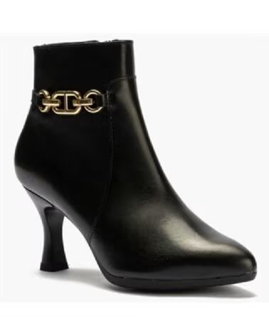 PITILLOS BOTTINE EN NAPPA AVEC DÉTAIL D´ORNEMENT LATÉRAL MODÈLE 30536 EN NOIR NEGRO